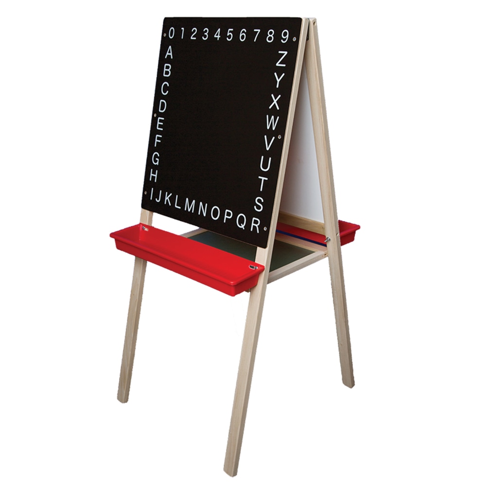 Flipside Crestline Childs Magnetic Easel, 44in x 19in, Multicolor MPN:FLP17318