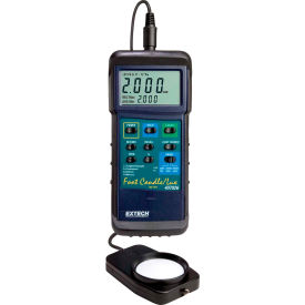 Extech 407026 Heavy Duty Light Meter W/PC Interface Battery 1.3