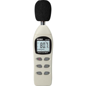 Extech 407730-NIST Digital Sound Level Meter Plastic 4 AAA batteries NIST Certified 407730-NIST
