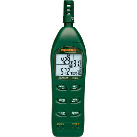 Extech RH350 Dual Input Hygro-Thermometer Psychrometer Case Included RH350