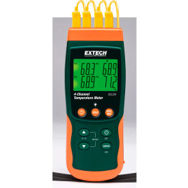Extech SDL200 Datalogging Thermometer Green/Orange Case Included SDL200