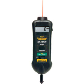 Extech 461995 Combination Contact/Laser Photo Tachometer Digital Black RPM 461995
