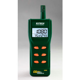 Extech CO250 Portable Indoor Air Quality CO2 Meter Software Cable 4 AA batteries Carrying Case CO250