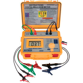 Extech 380580-NIST Battery Powered Milliohm Meter 0.1 NIST Certified 380580-NIST