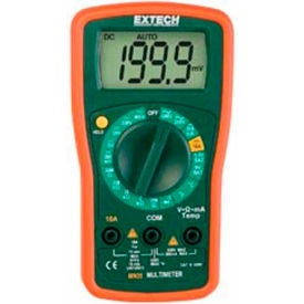 Extech MN35 Digital Mini MultiMeter Red/Black MN35