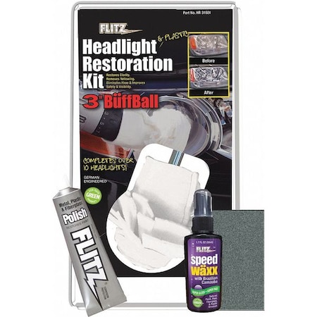 Headlight Restoration Kit, For Auto, Truck MPN:HR 31501