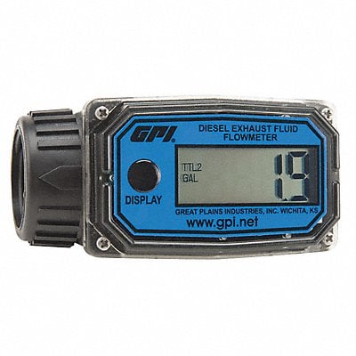 Flowmeter Electronic 1 3 to 30 gpm MPN:01N31GM-U