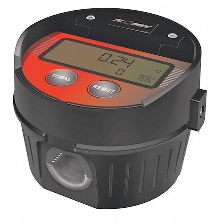 Flowmeter, Oval Gear, 1/2