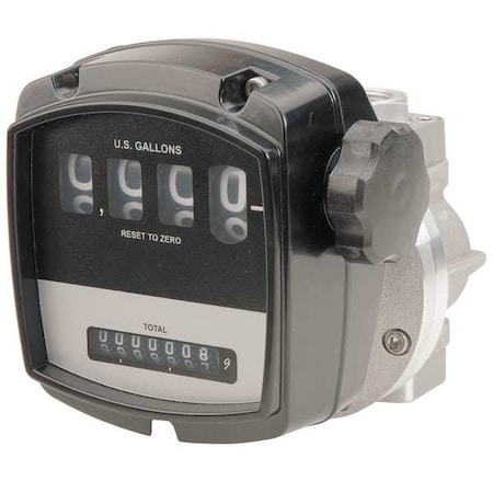 Flowmeter, Oval Gear, 290 psi, 1 in. MPN:OM025A001-820M4