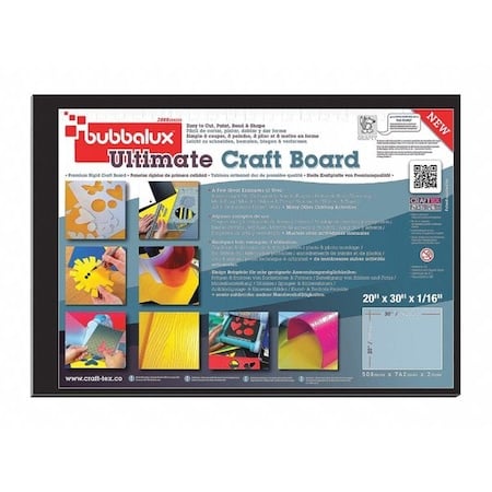 CraftTex Black Pack of 2 Bubbalux - 20