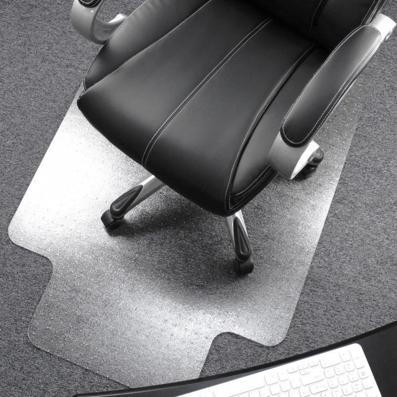 Floortex Ultimat 48in x 53in Polycarbonate Lipped Chair Mat for Carpets over 1/2in MPN:1113427LR