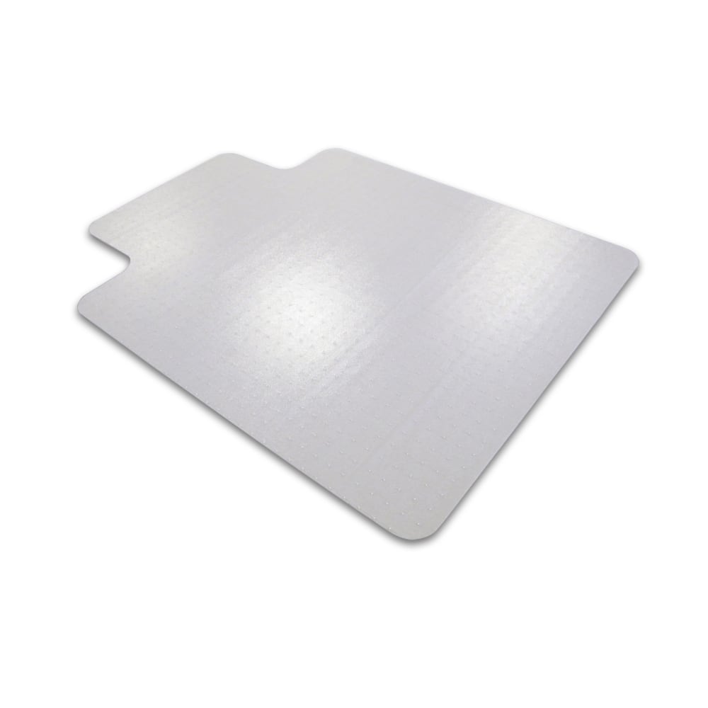 Floortex Ultimat Polycarbonate Lipped Chair Mat for Carpets up to 1/2in, 48in x 60in, Clear MPN:1115223LR
