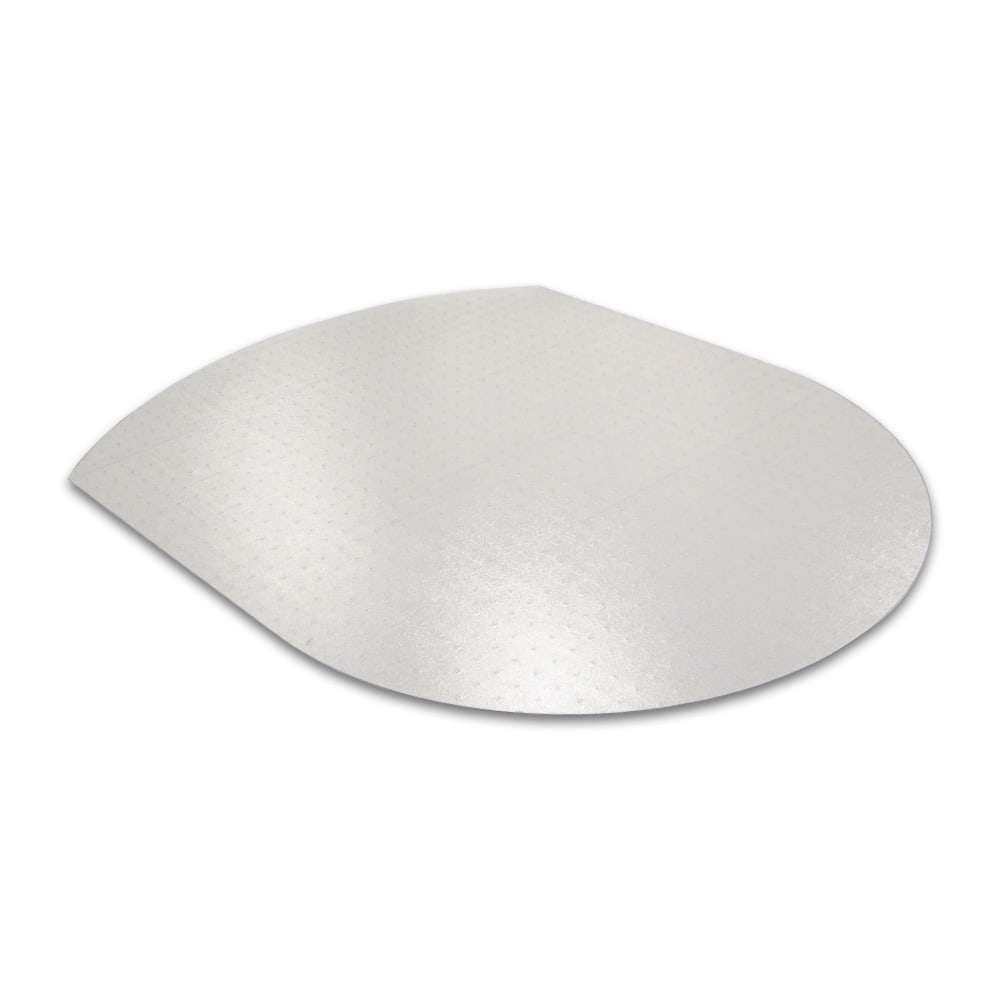 Floortex Ultimat Polycarbonate Contoured Chair Mat for Carpets up to 1/2in, 39in x 49in, Clear MPN:119923SR