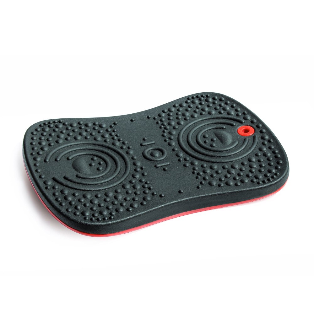 Floortex AFS-TEX Active Anti-Microbial Exercise Wobble Balance Board, 20in x 14in, Black MPN:FCWB1420ABK