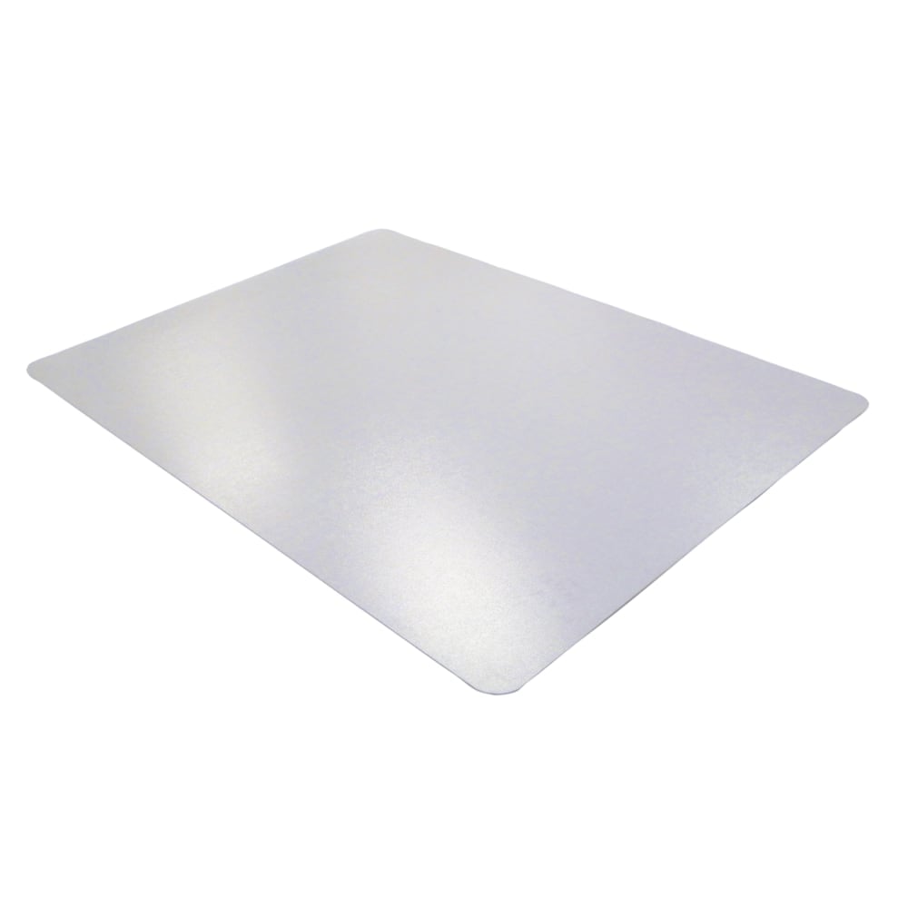 Floortex Advantagemat Vinyl Rectangular Chair Mat For Hard Floors, 48in x 118in, Clear MPN:FR1230025EV
