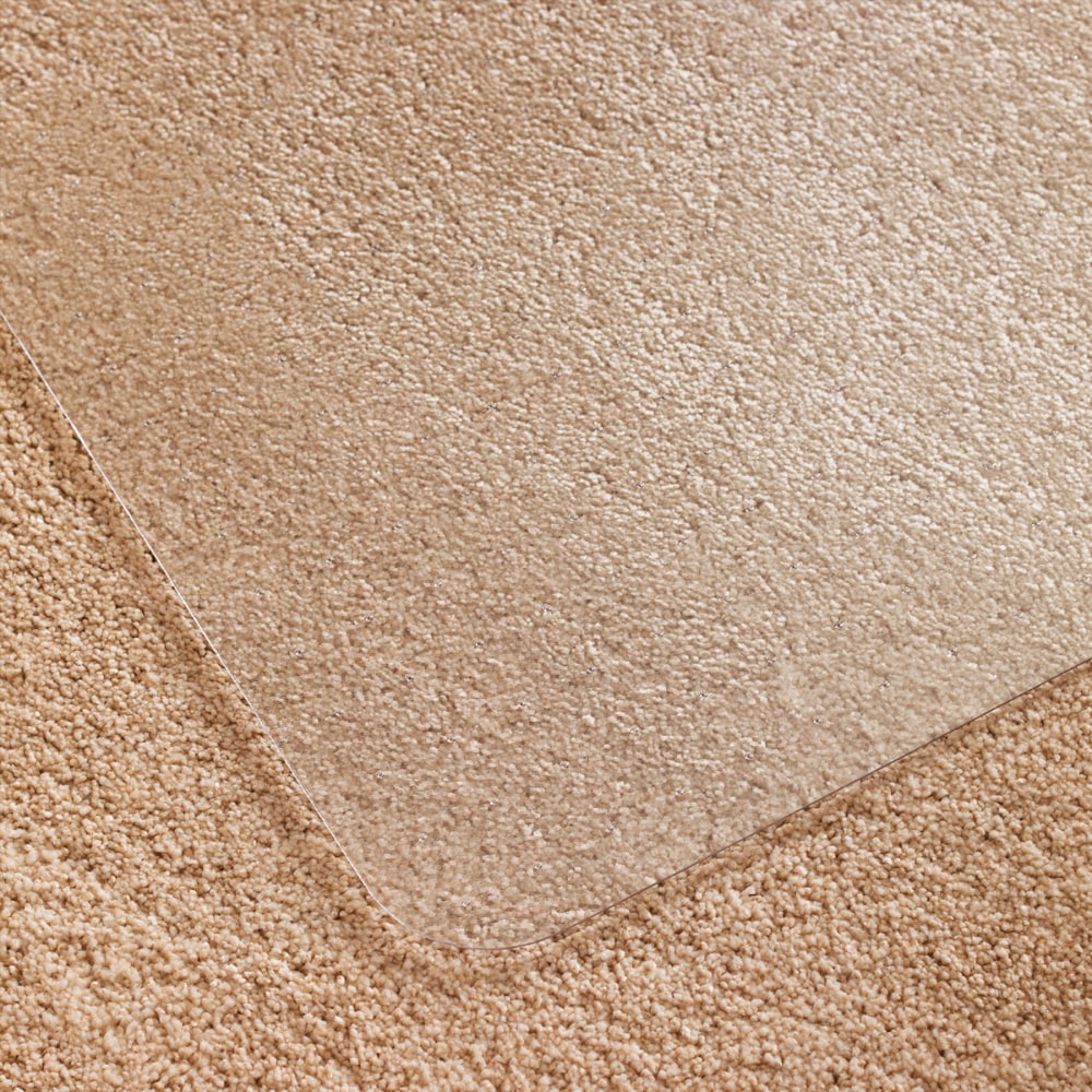 Floortex Cleartex Enhanced Polymer Lipped Chair Mat for Carpets up to 3/8in, 48in x 60in, Clear MPN:FRECO114860LP