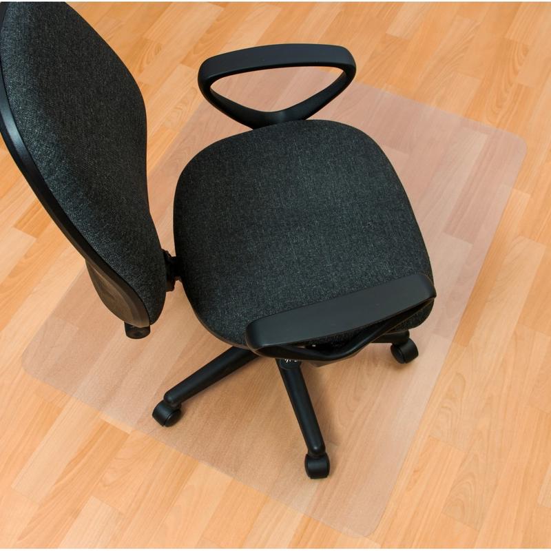 Floortex Evolutionmat 48in x 51in Enhanced Polymer Rectangular Chair Mat for Hard Floors MPN:FRECO124851EP