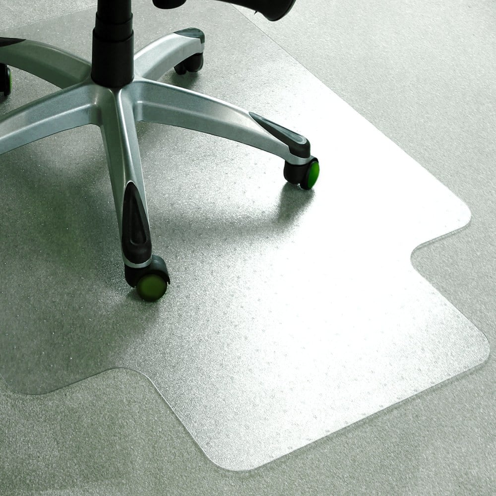 Floortex Advantagemat Plus APET Lipped Mat For Low/Standard Pile Carpets, 36in x 48in, Clear MPN:NCCMFLAG0003