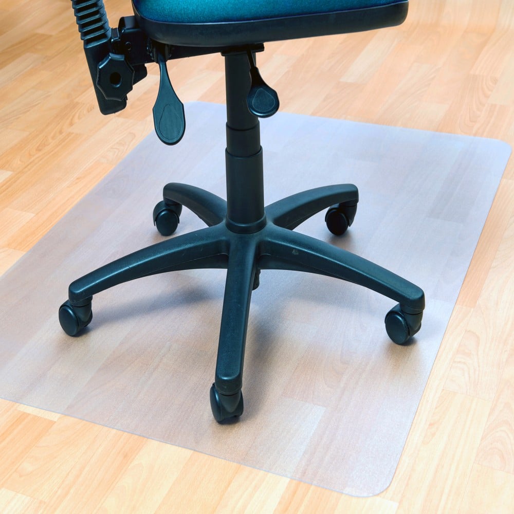 Floortex Ecotex BioPVC Chair Mat for Hard Floors - 46in x 60in, Clear MPN:NRCMFLFS0004