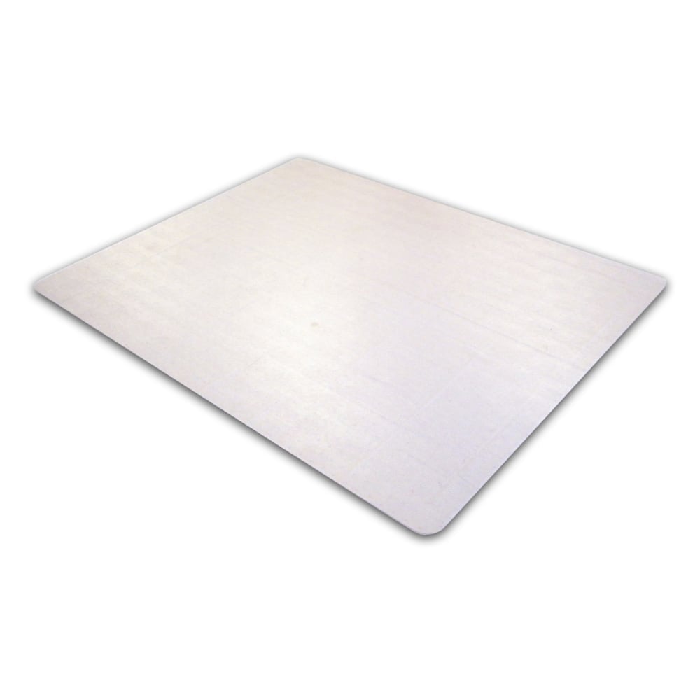 Floortex Advantagemat Phthalate Free Vinyl Rectangular Chair Mat for Carpets up to 1/4in, 45in x 53in, Clear MPN:PF1113425EV