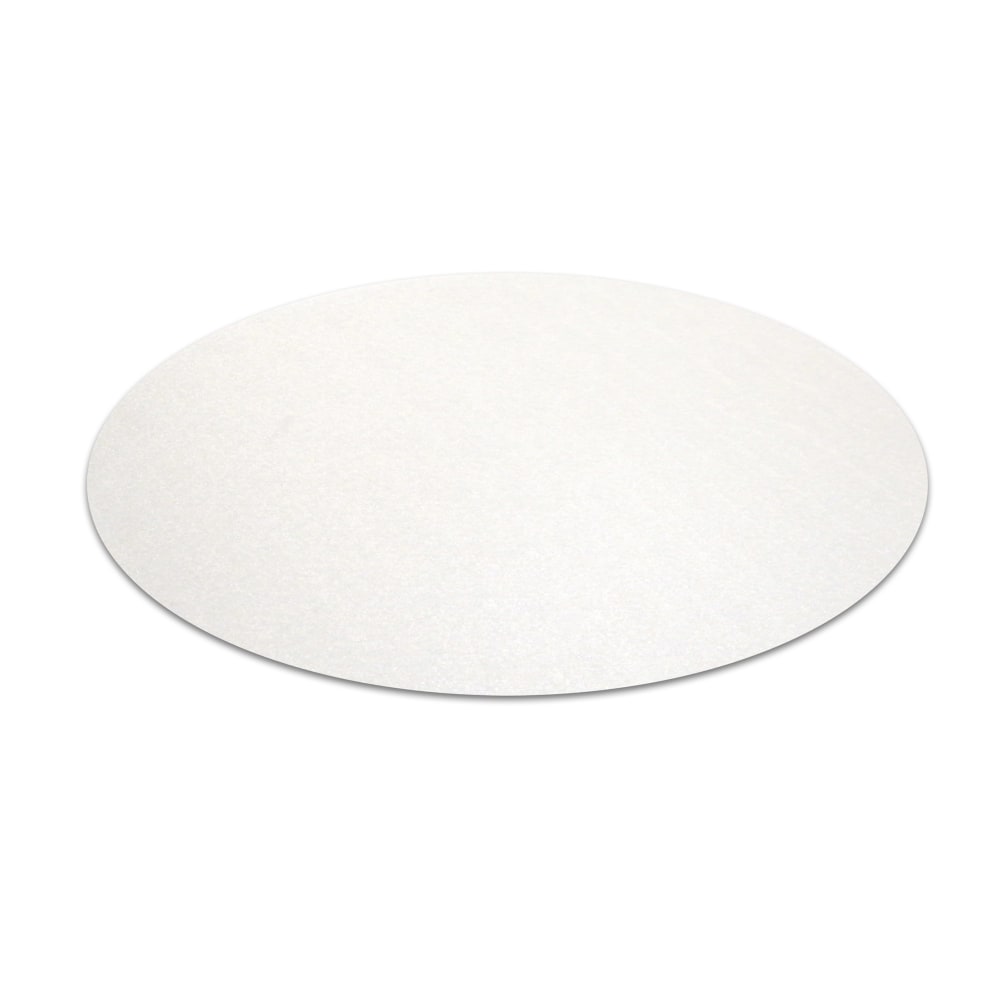 Floortex Desktex Polycarbonate Circular Mats, 8in Diameter, Clear, Pack Of 2 MPN:FPDE08ERA2