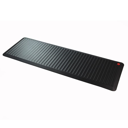 Antifatigue Mat, 67 in L x 23 in W, 0.9 in Thickness, Polyurethane, Black MPN:FCA2367XVBK