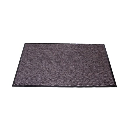 Door Mat, Polypropylene, 0.25 in Thick, Brown, 24 in W x 36 in L MPN:FR46090DCBR