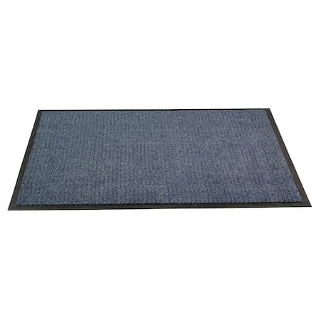 Door Mat, Polypropylene, 0.25 in Thick, Blue, 48 in W x 70 in L MPN:FR49180DCBLV
