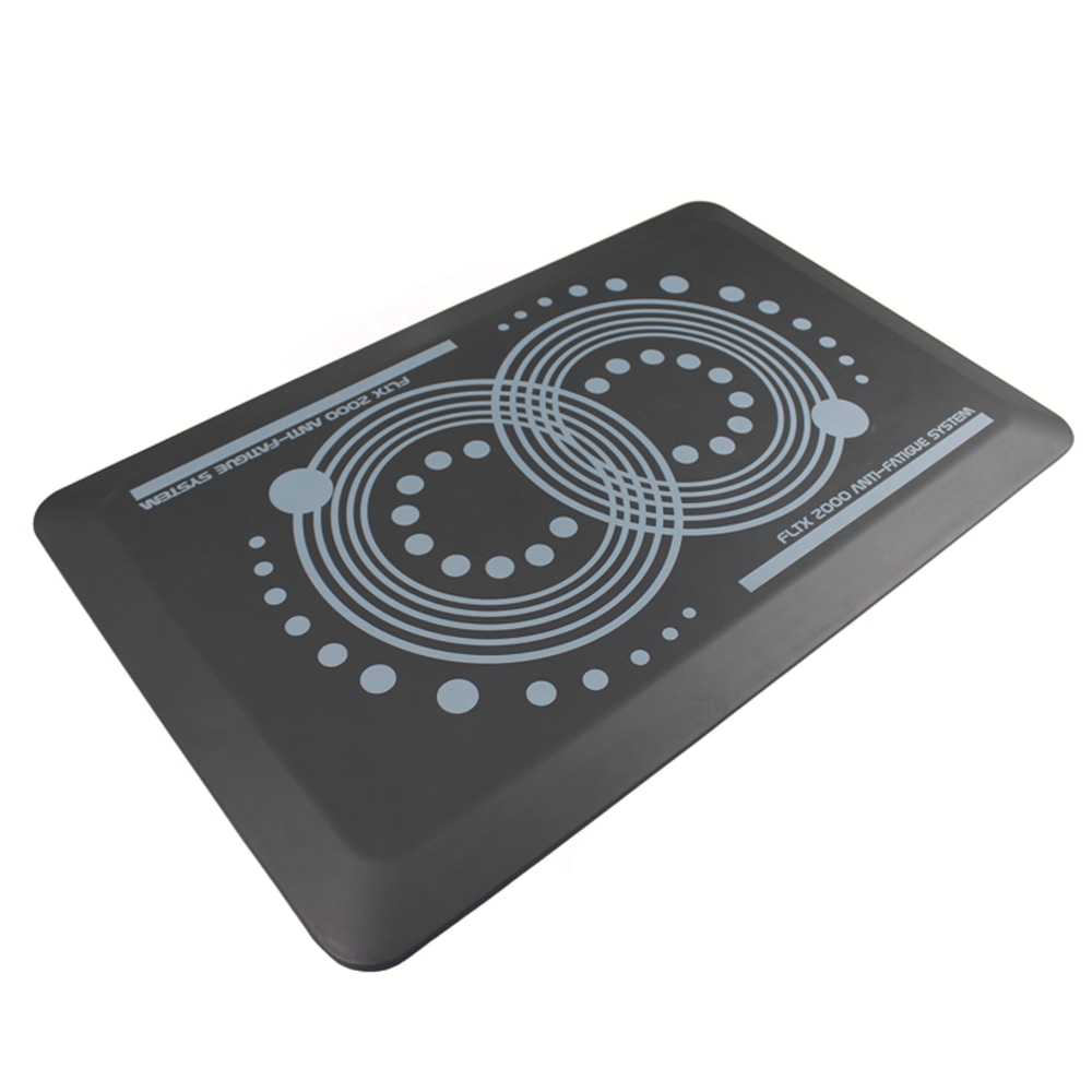 Floortex AFS-TEX 2000 Active Anti-Fatigue Mat, 16in x 24in, Slate Gray MPN:FCA21624GY
