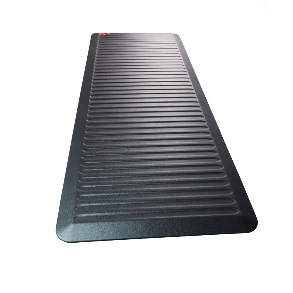 Floortex AFS-TEX 6000X Extra-Long Active Anti-Fatigue Mat, 23in x 67in, Black MPN:FCA2471XVBK