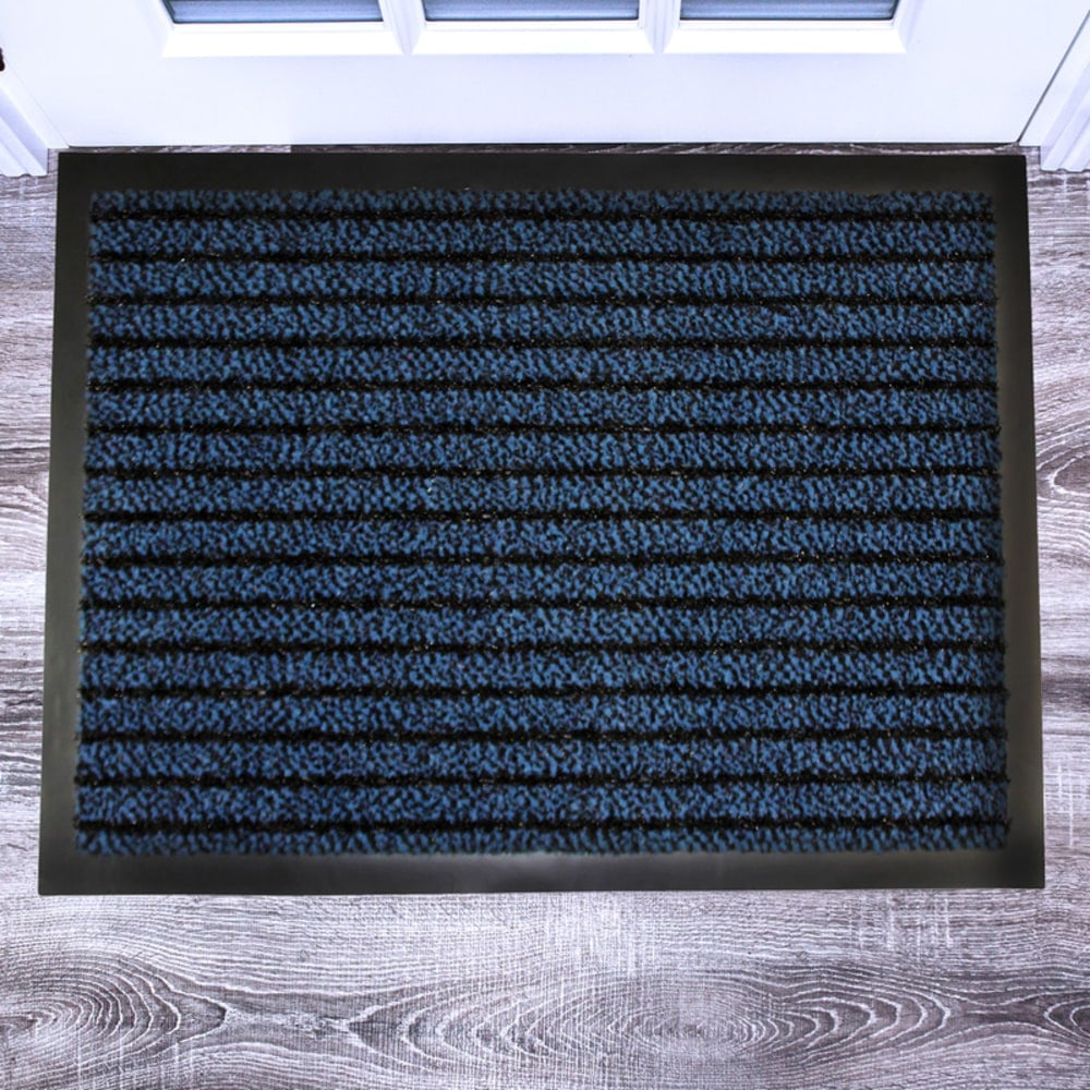 Floortex Doortex Ultimat Door Mat, 24in x 32in, Blue MPN:FR42432ULTBL