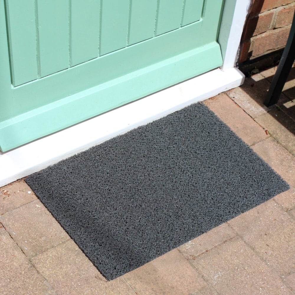 Floortex Doortex Twistermat Outdoor Entrance Mat, 16in x 24in, Storm Gray MPN:NREMFLVA0011