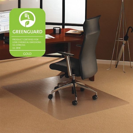 Ultimat Polycarbonate Rectangular Chair Mat for Carpets up to 1/2