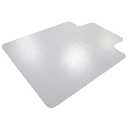 Chair Mat, Rectangular, Clear, 48