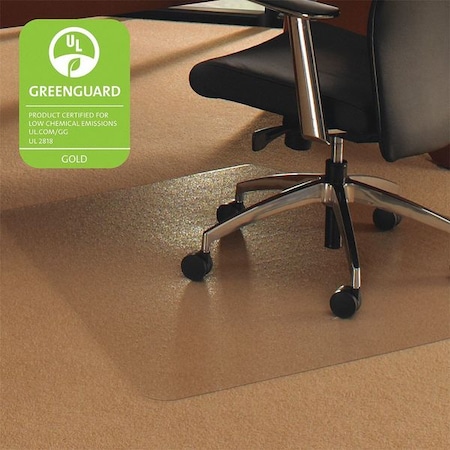 Ultimat Polycarbonate Corner Workstation Chair Mat for Carpets up to 1/2