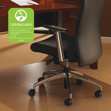 Ultimat Polycarbonate Rectangular Chair Mat for Carpets - 48