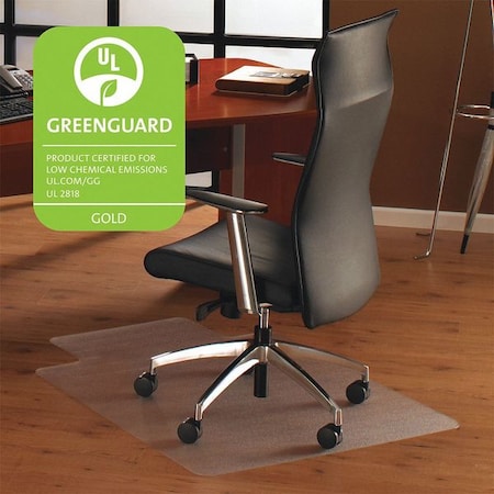 Ultimat Polycarbonate Lipped Chair Mat for Hard Floor - 48