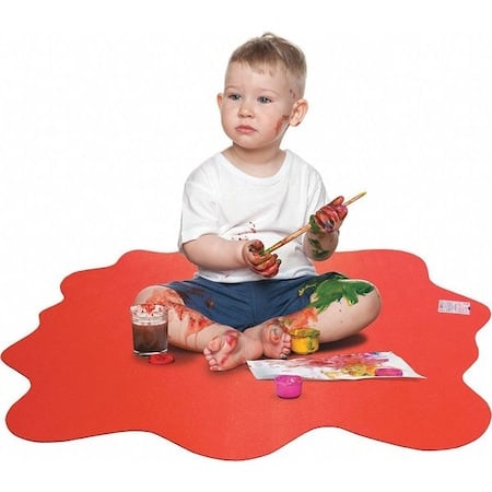 Red Multi-Purpose Mat for Hard Floors - 40