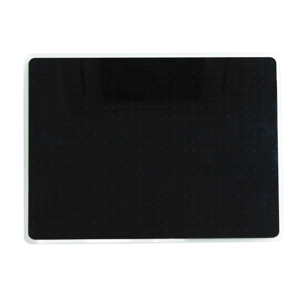 Floortex Viztex Glacier Multi-Purpose Grid Glass Dry Erase Board, 30in x 40in, Black MPN:FCVGM3040BG