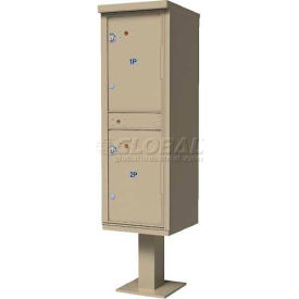 Valiant Outdoor Parcel Locker Sandstone 1590T1SDAF