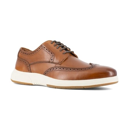 Mens Cognac Steel Toe Wingtip Work O, Cognac, 12EEE 12 MPN:FS2623