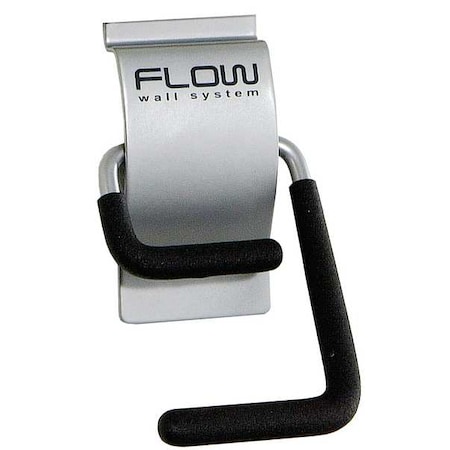 S-Hook, Hanging, 25 lb., Gray/Black, PK4 MPN:FSH-039-4