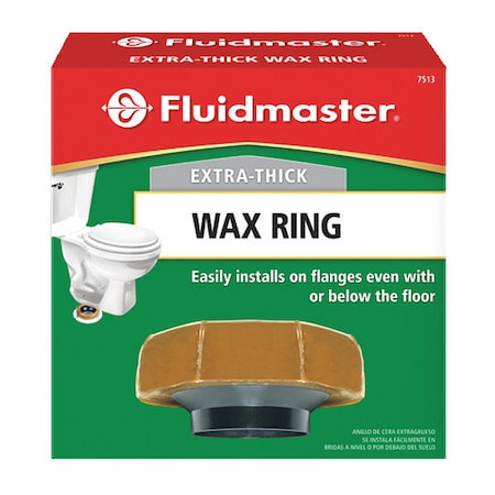 Extra Thick Wax Toilet Bowl Gasket MPN:7513