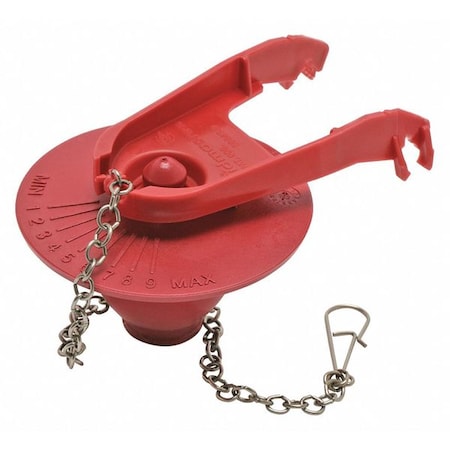 Adj. Flapper, Red, 2