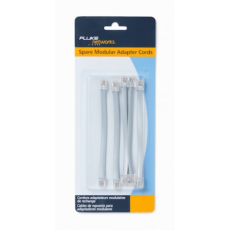 Spare Modular Adapter 4/6Wire Cords, PK5 MPN:10200000