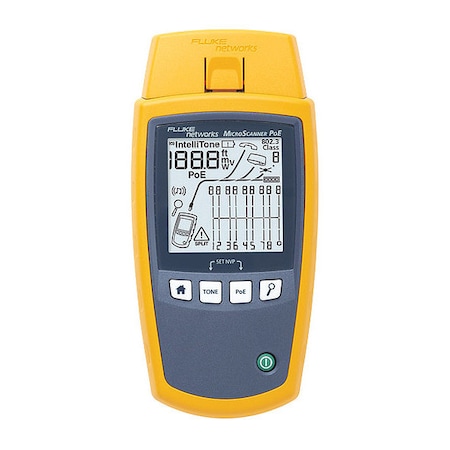 Cable Tester, Connector Type RJ45 MPN:MS-POE