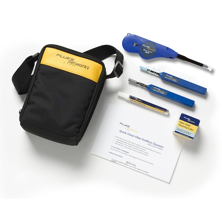 Enhanced Fiber Optic Cleaning Kit MPN:NFC-KIT-CASE-E