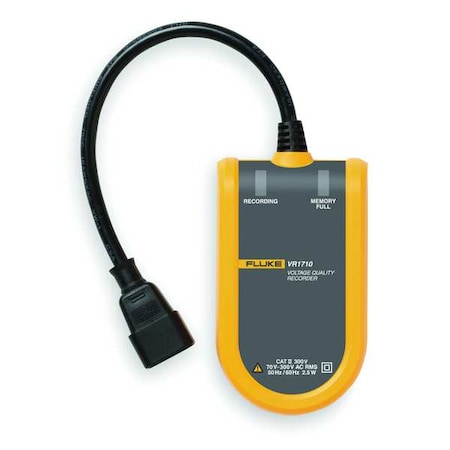 Voltage Recorder, Single Phase, 70 to 300V MPN:FLUKE-VR1710