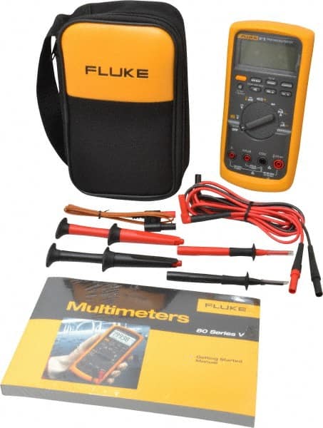 Electrical Test Equipment Combination Kit: 6 Pc, 1,000 Volt MPN:FLUKE-87-5/E2 K