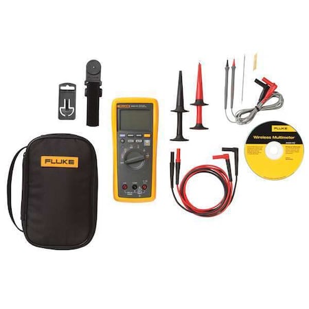 Digital Multimeter, 1, 000 V Max DC, 0 V Max AC, TRMS, 6, 000 Instrument Counts, LCD MPN:3000FC/EDA2/WWG